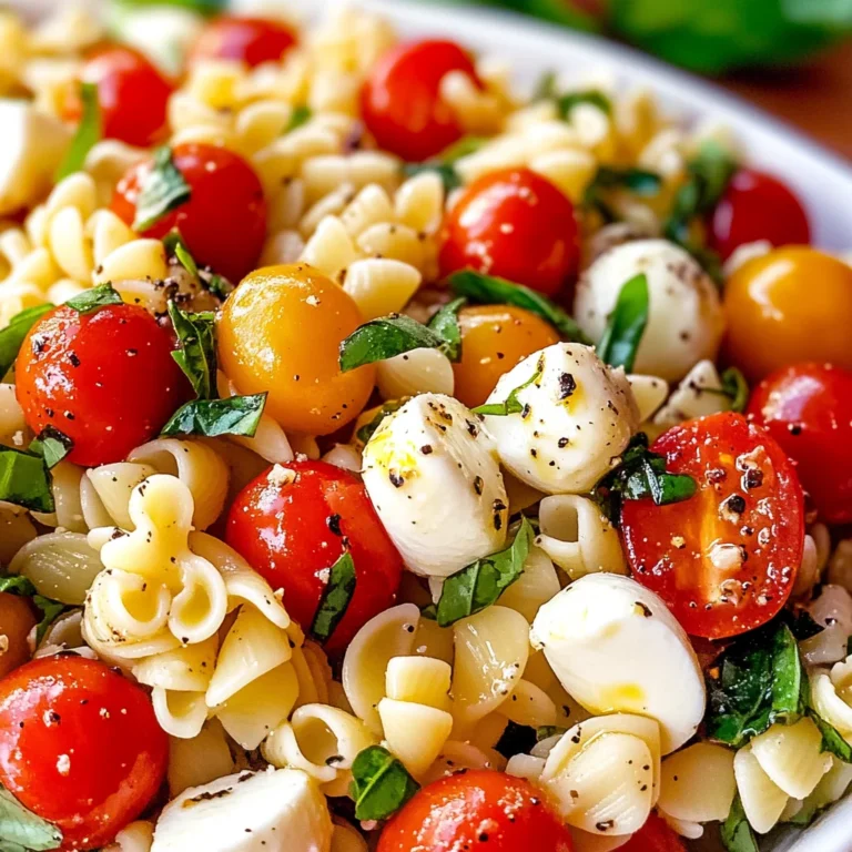 Caprese Pasta Salad Recipe