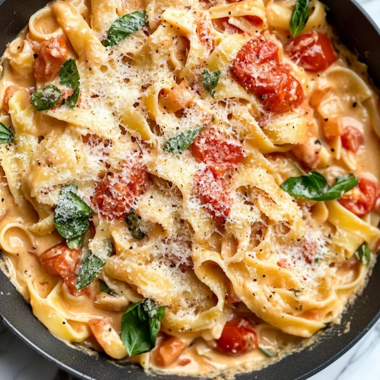 Creamy Tomato Basil Pasta