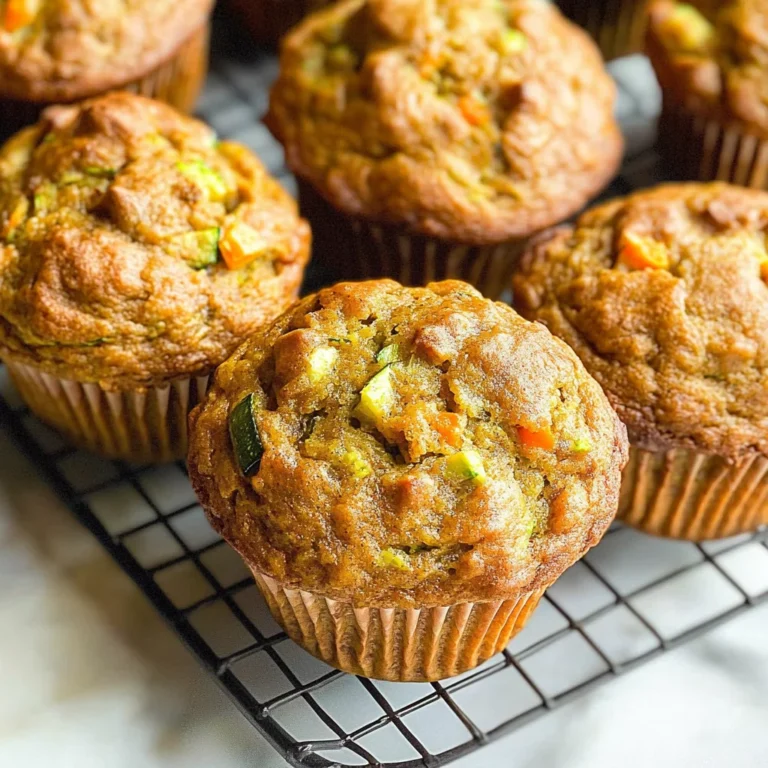 Fluffy Whole Wheat Carrot Zucchini Muffins