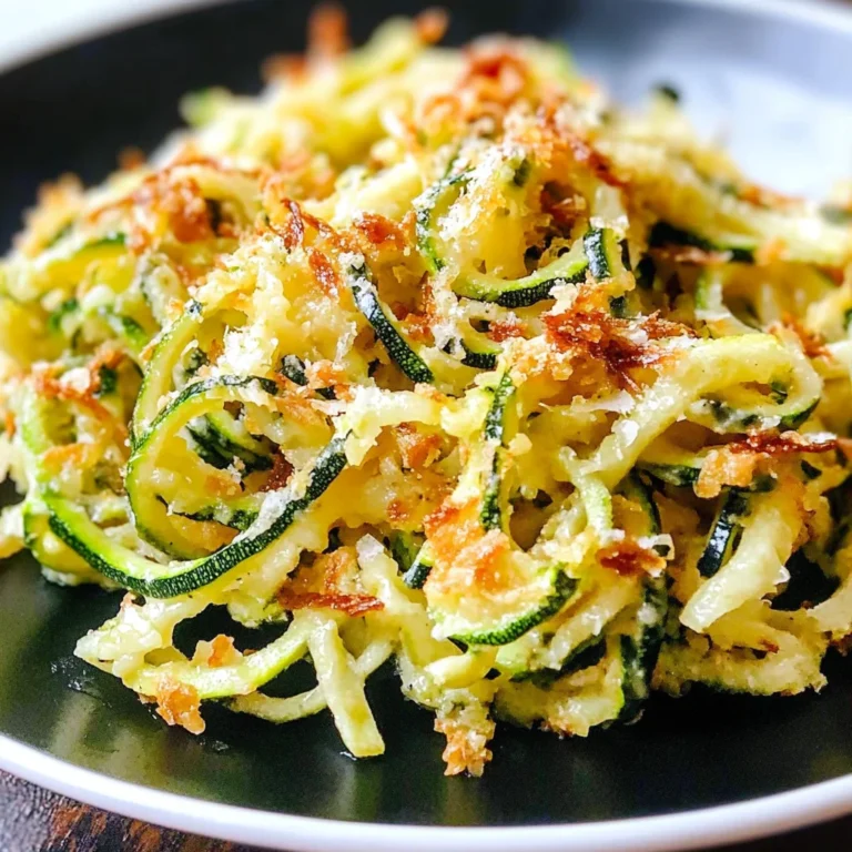 Keto Air Fryer Zucchini Noodles Recipe