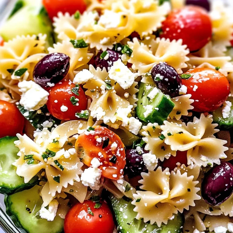 Mediterranean Pasta Salad