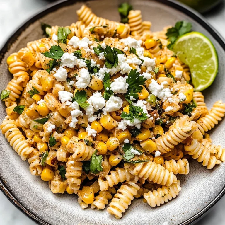 Mexican Street Corn Pasta Salad