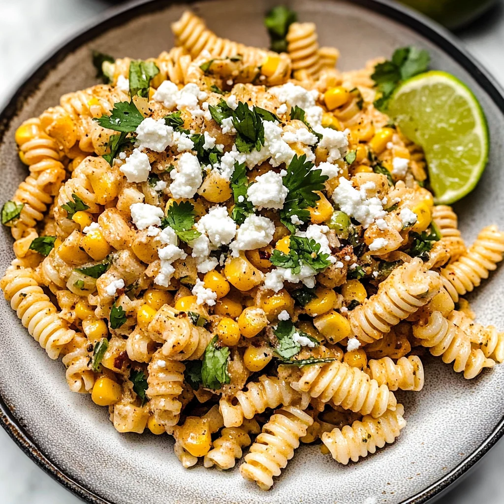 Mexican Street Corn Pasta Salad