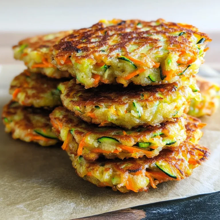 Zucchini Carrot Fritters