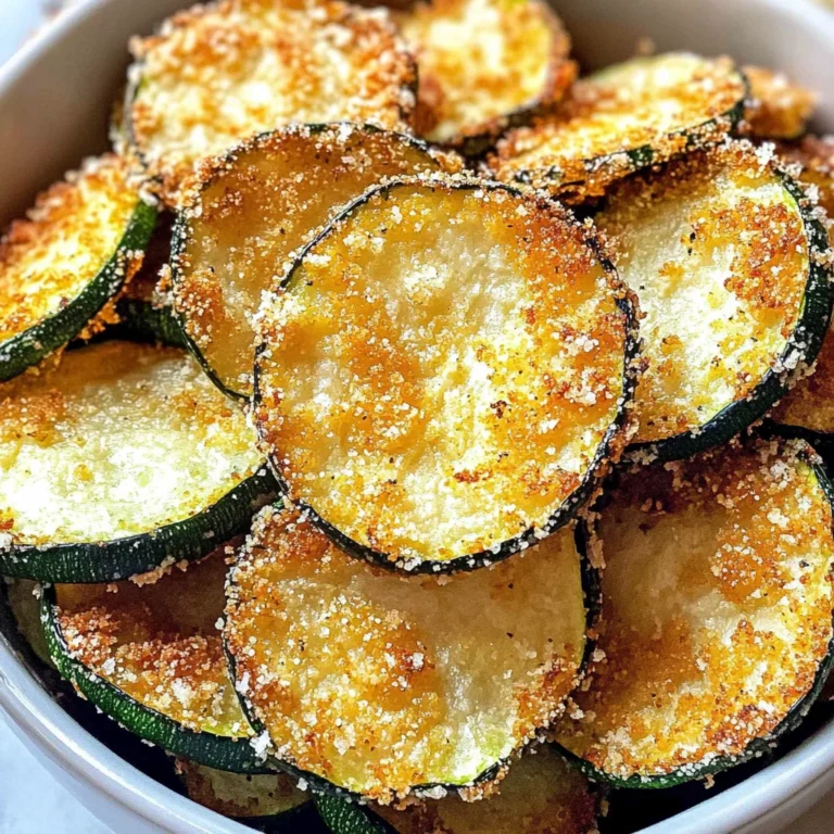 Air Fryer Zucchini Chips