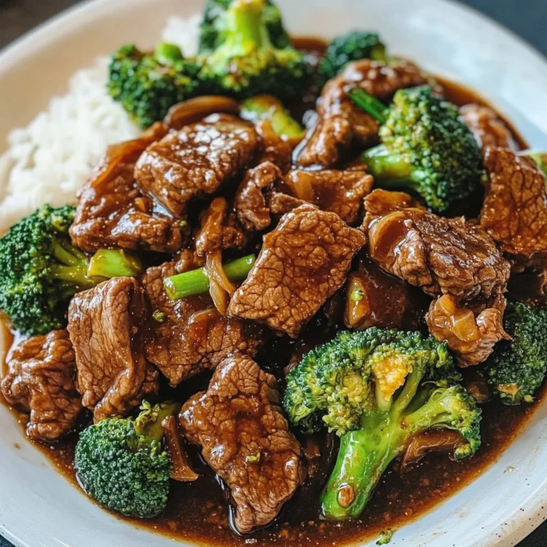 Chinese Beef and Broccoli (牛肉炒西兰花)