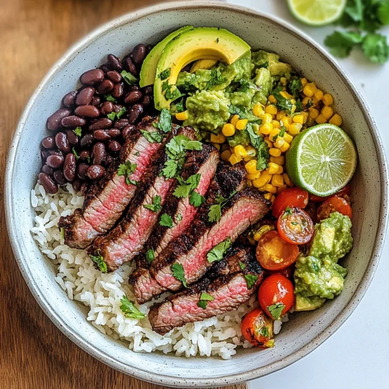 Cilantro Lime Steak Bowls: A Flavorful Recipe for a Quick Dinner