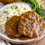 Crock Pot Cubed Steak (+Video)