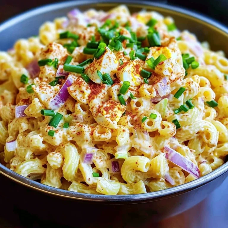 Deviled Egg Pasta Salad