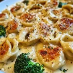 Garlic Parmesan Chicken Tortellini
