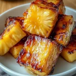 Air Fryer Caramelized Pineapple - Easy & Sweet Treat