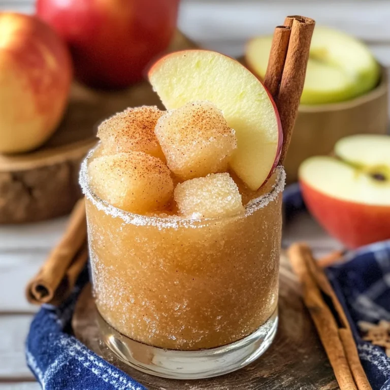 Apple Cider Slush
