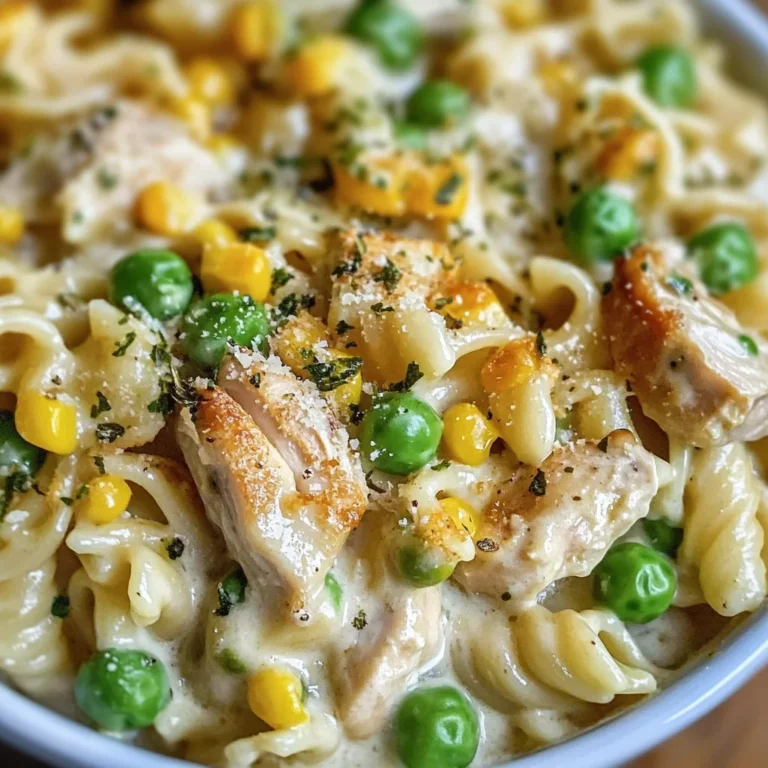 Chicken Pot Pie Pasta Recipe