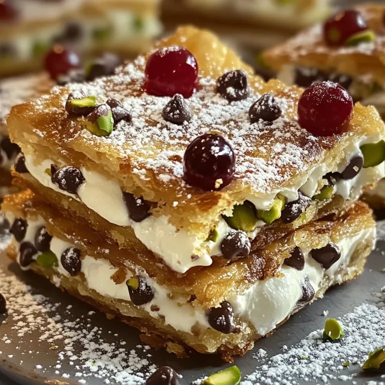 Classic Cannoli Squares That Will Wow Your Taste Buds