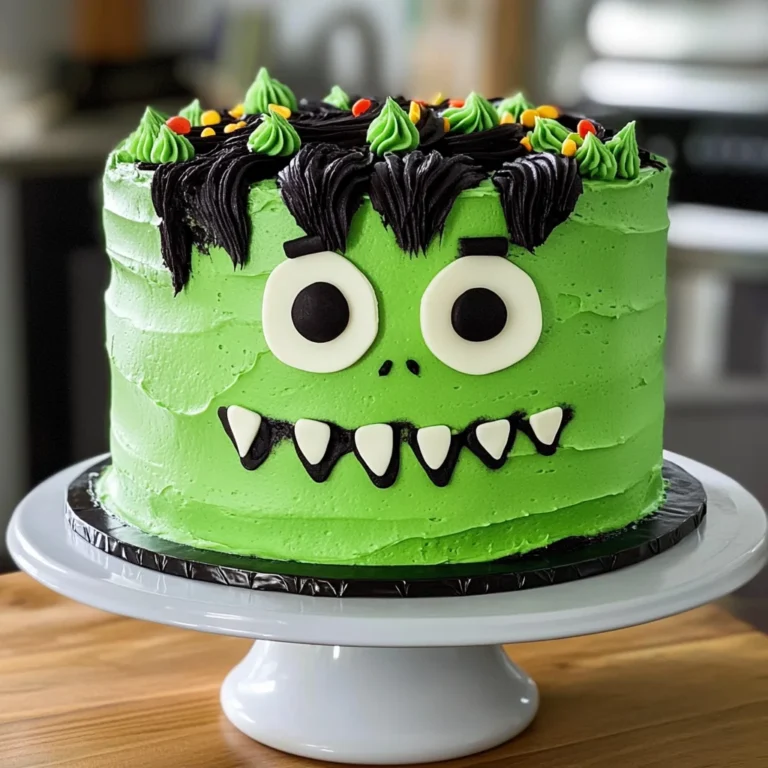 Frankenstein Cake