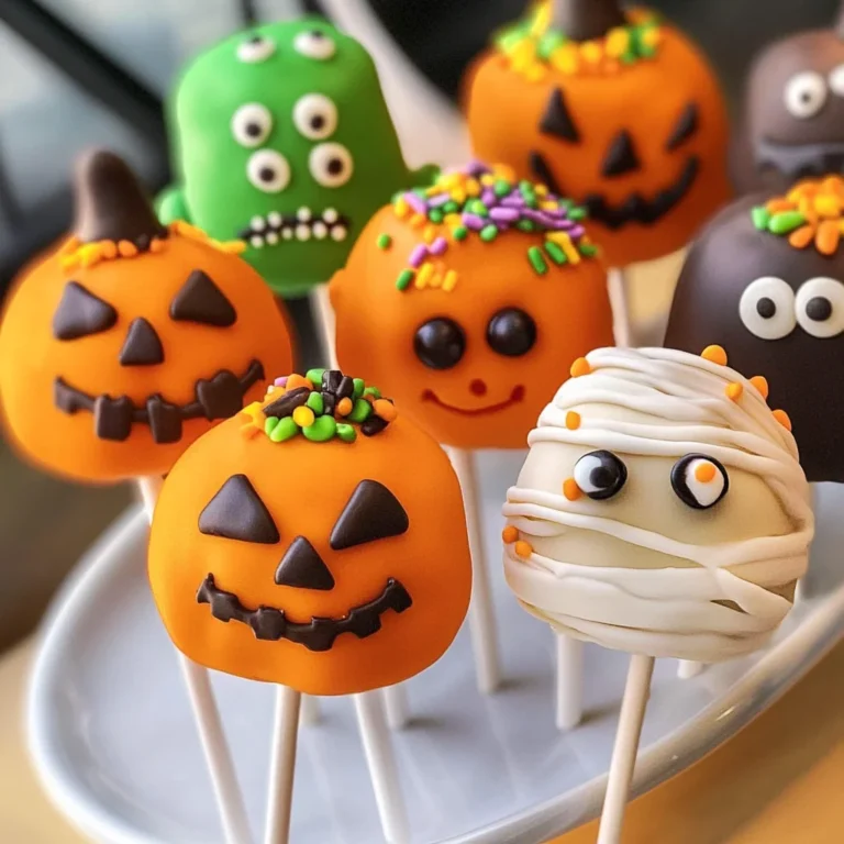 Halloween Cake Pops
