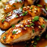 Honey Garlic Chicken Breasts