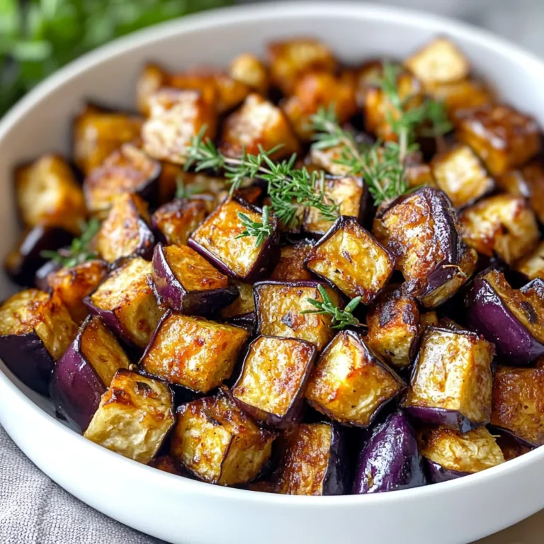 Low-Calorie Air Fryer Eggplant