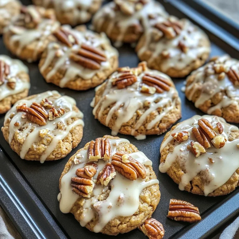 Maple Pecan Pumpkin Cookies