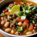 Pinto Beans Green Chile And Beef Soup