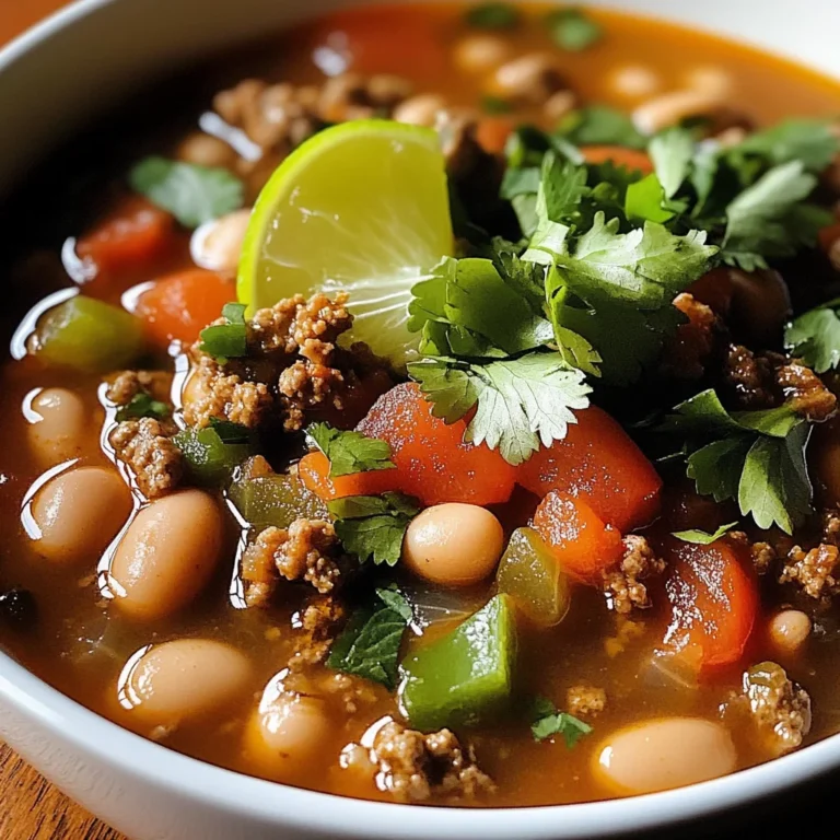 Pinto Beans Green Chile And Beef Soup