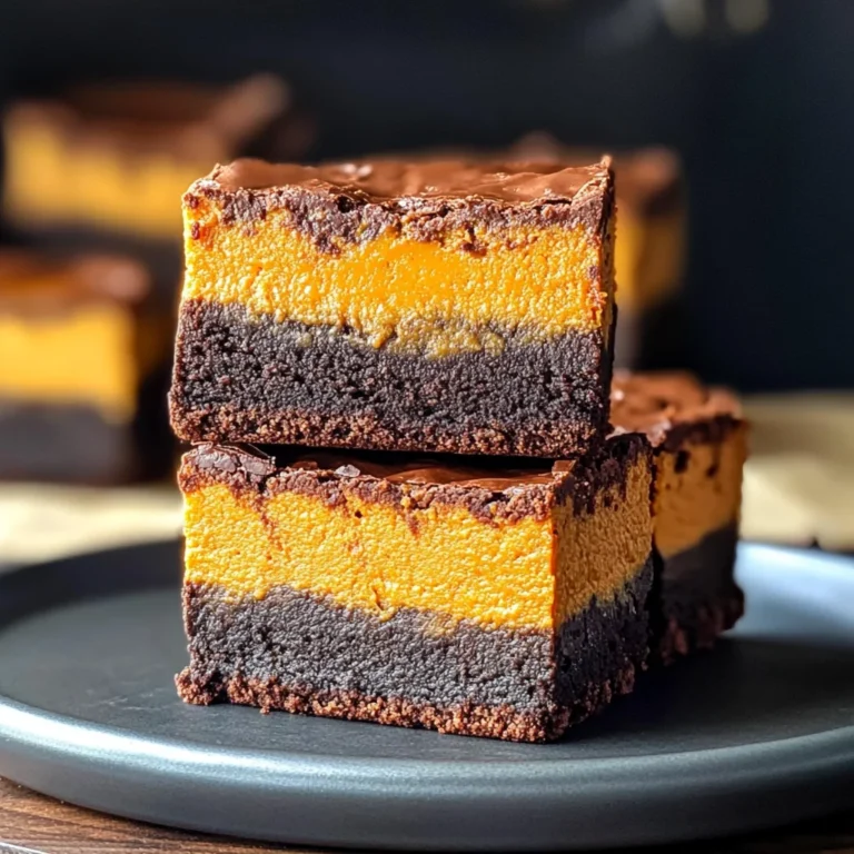 Pumpkin Brownies