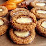 Pumpkin Cheesecake Cookies
