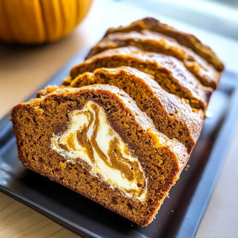 Pumpkin Cream Cheese Bread