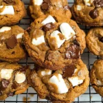 Pumpkin S'mores Cookies