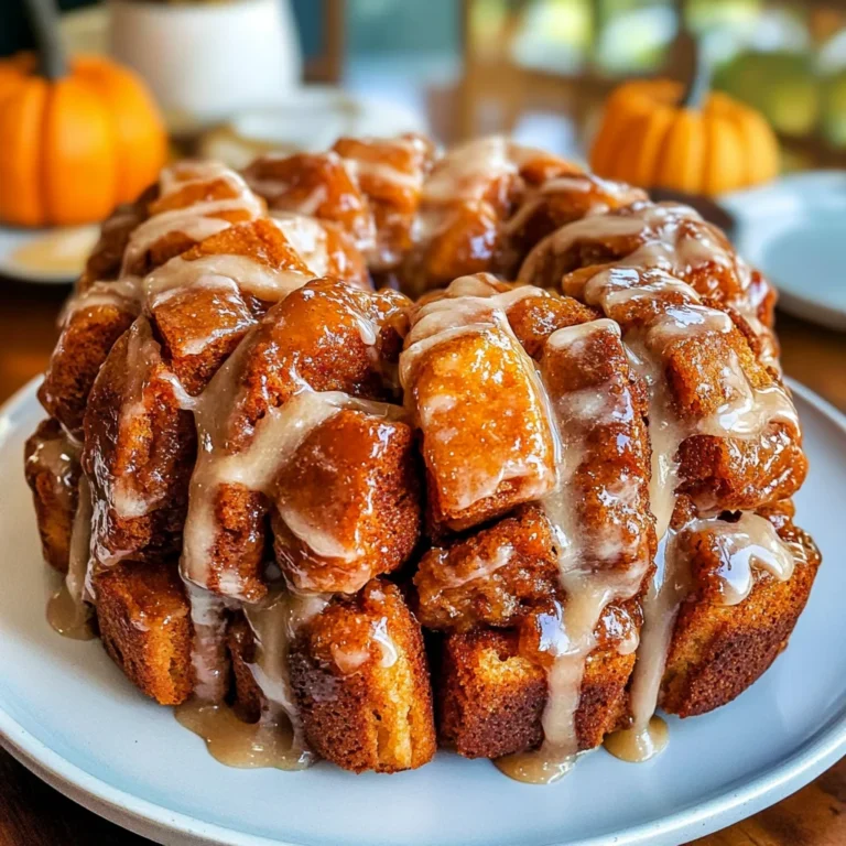 Pumpkin Spice Monkey Bread Recipe