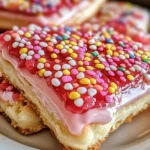 Strawberry Pop Tart Sugar Cookies