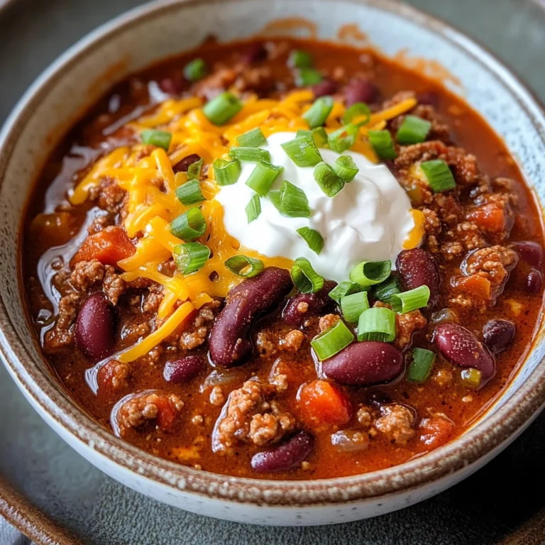 The Best Chili Recipe