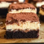 Tiramisu Brownies