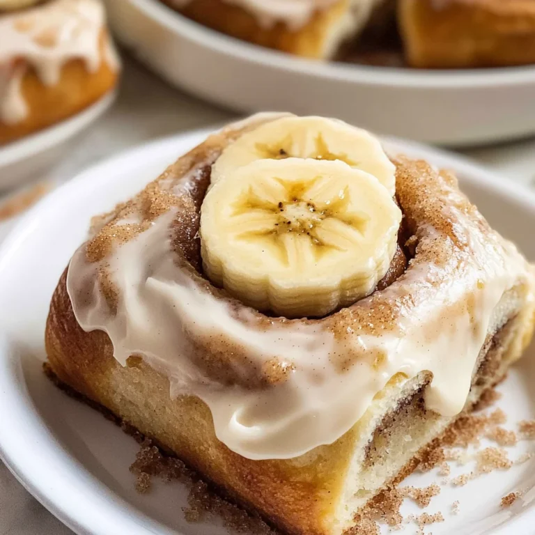 Banana Bread Cinnamon Rolls
