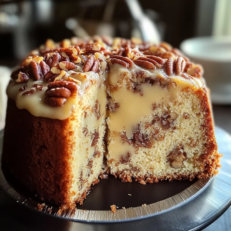 Butter Pecan Pound Cake