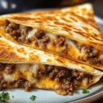 Cheesy Ground Beef Quesadillas Recipe is a must-try!
