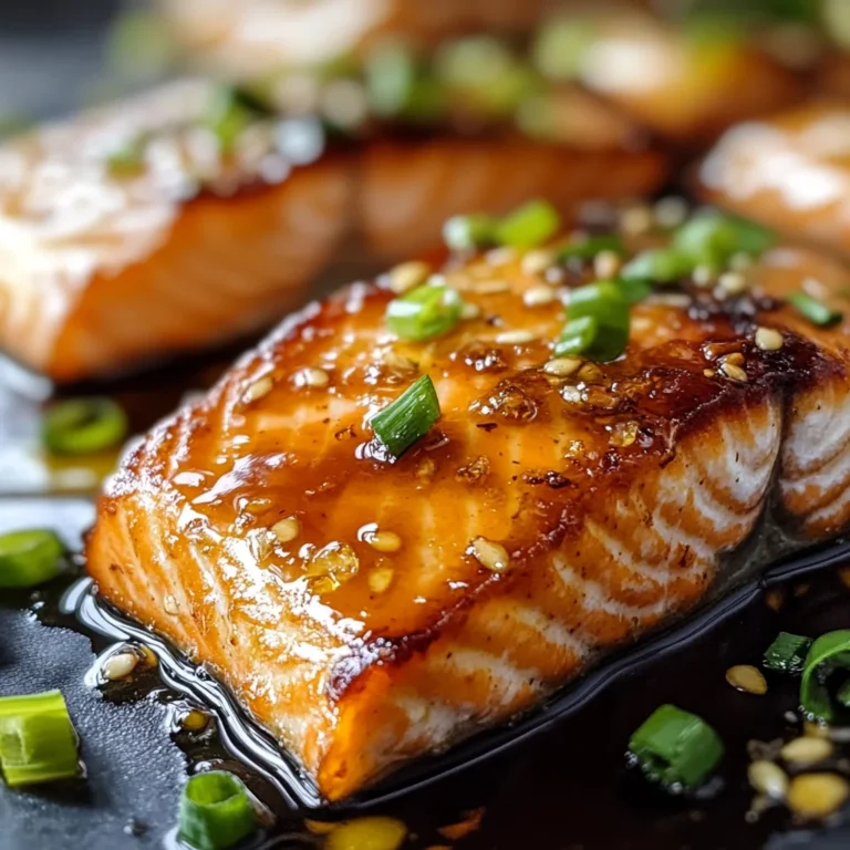 Crispy Honey Garlic Glazed Salmon Recipe