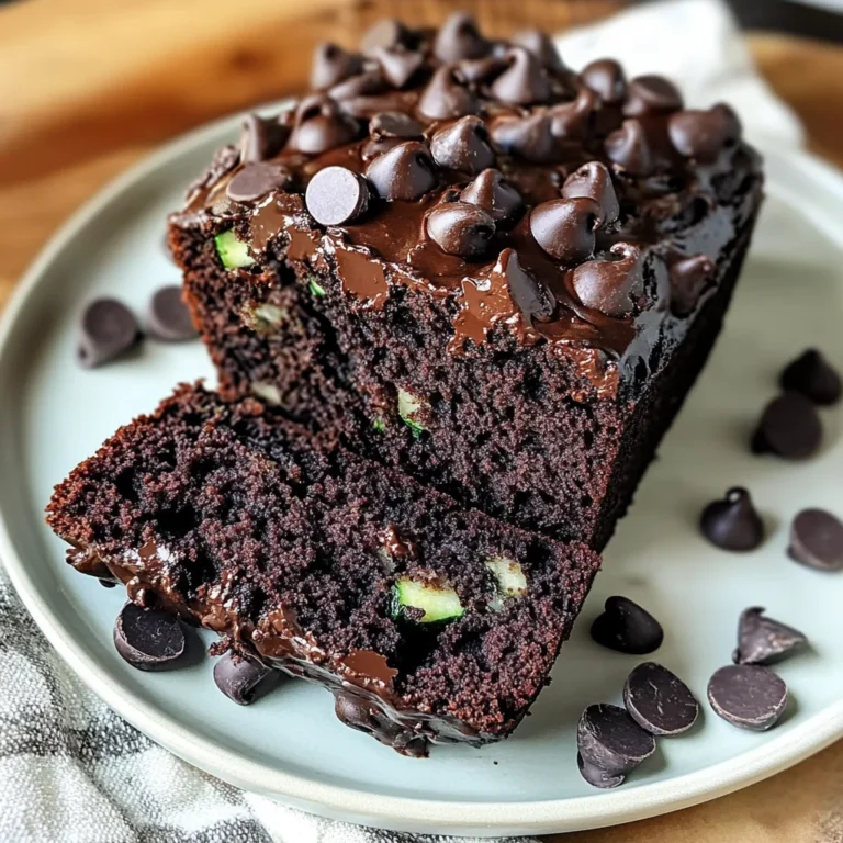 Double Chocolate Zucchini Bread