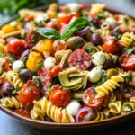 Easy Italian Antipasto Pasta Salad