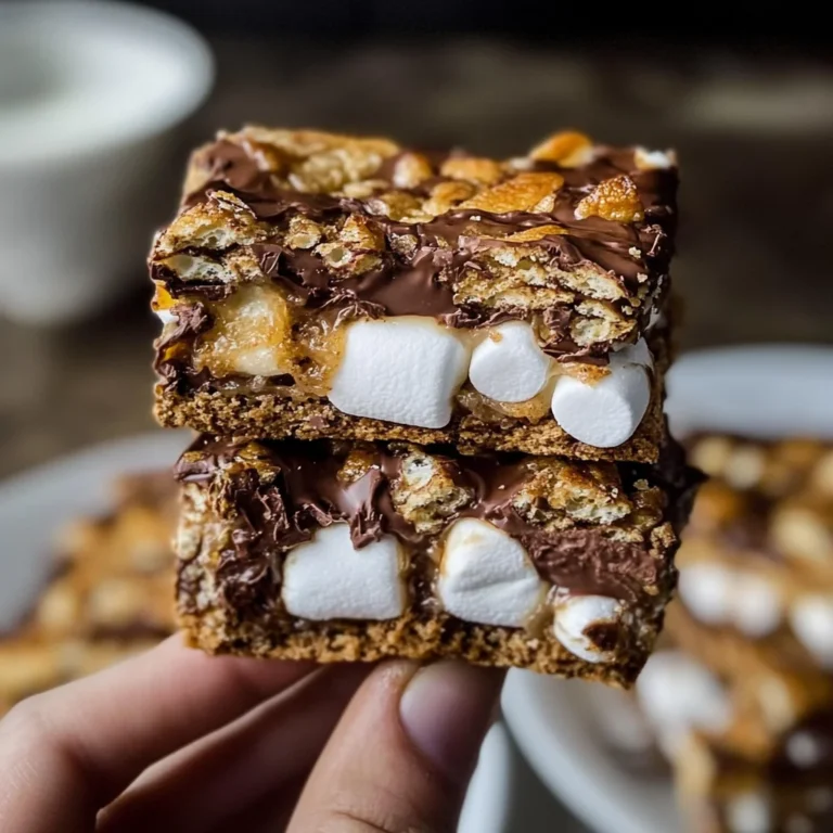 Golden Grachicken hams S'Mores Bars