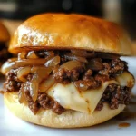 Irresistible French Onion Beef Sloppy Joes