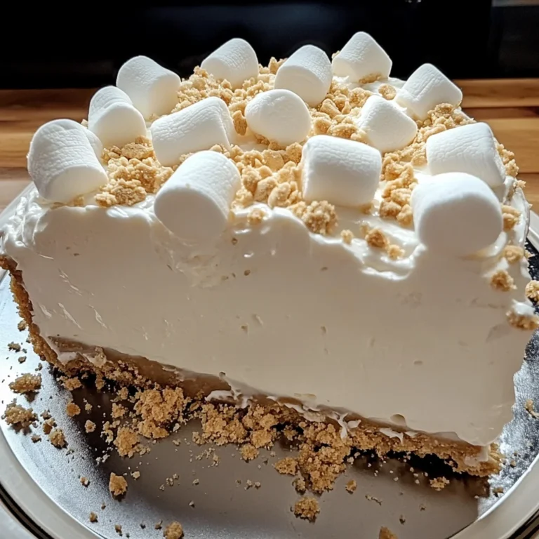 Marshmallow Whip Cheesecake