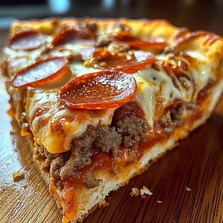 Pizza Burger Pie: A Delicious Twist on Classic Flavors