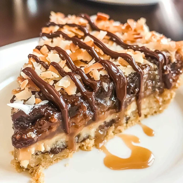 Samoas Cookie Pie