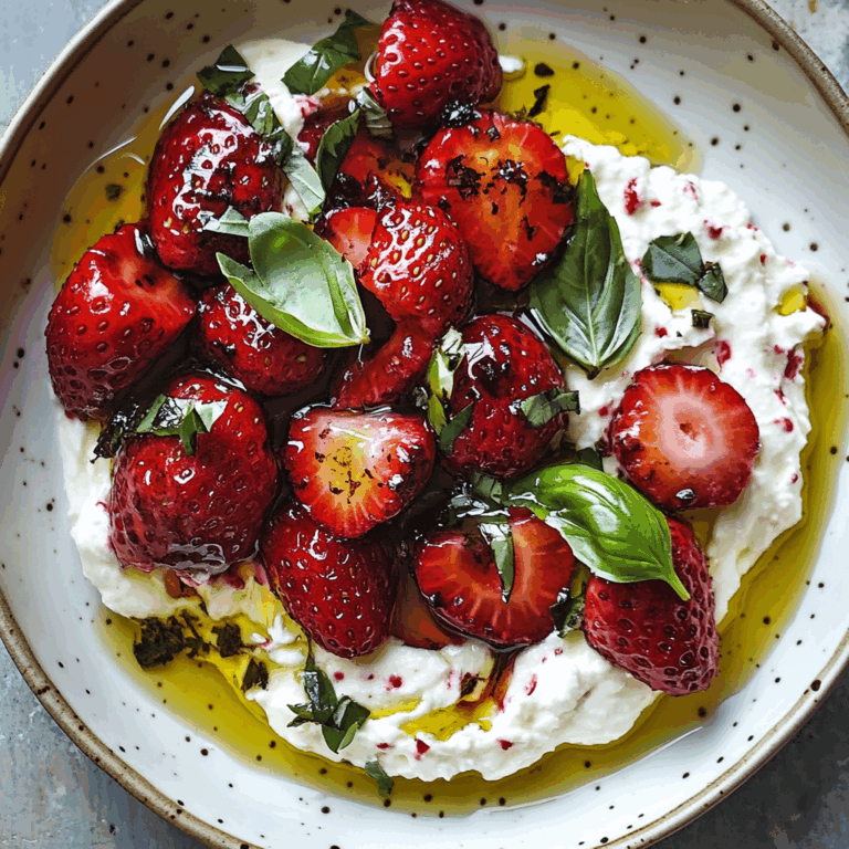 Whipped Feta with Roasted Strawberries: A Flavorful Delight You Can’t Resist